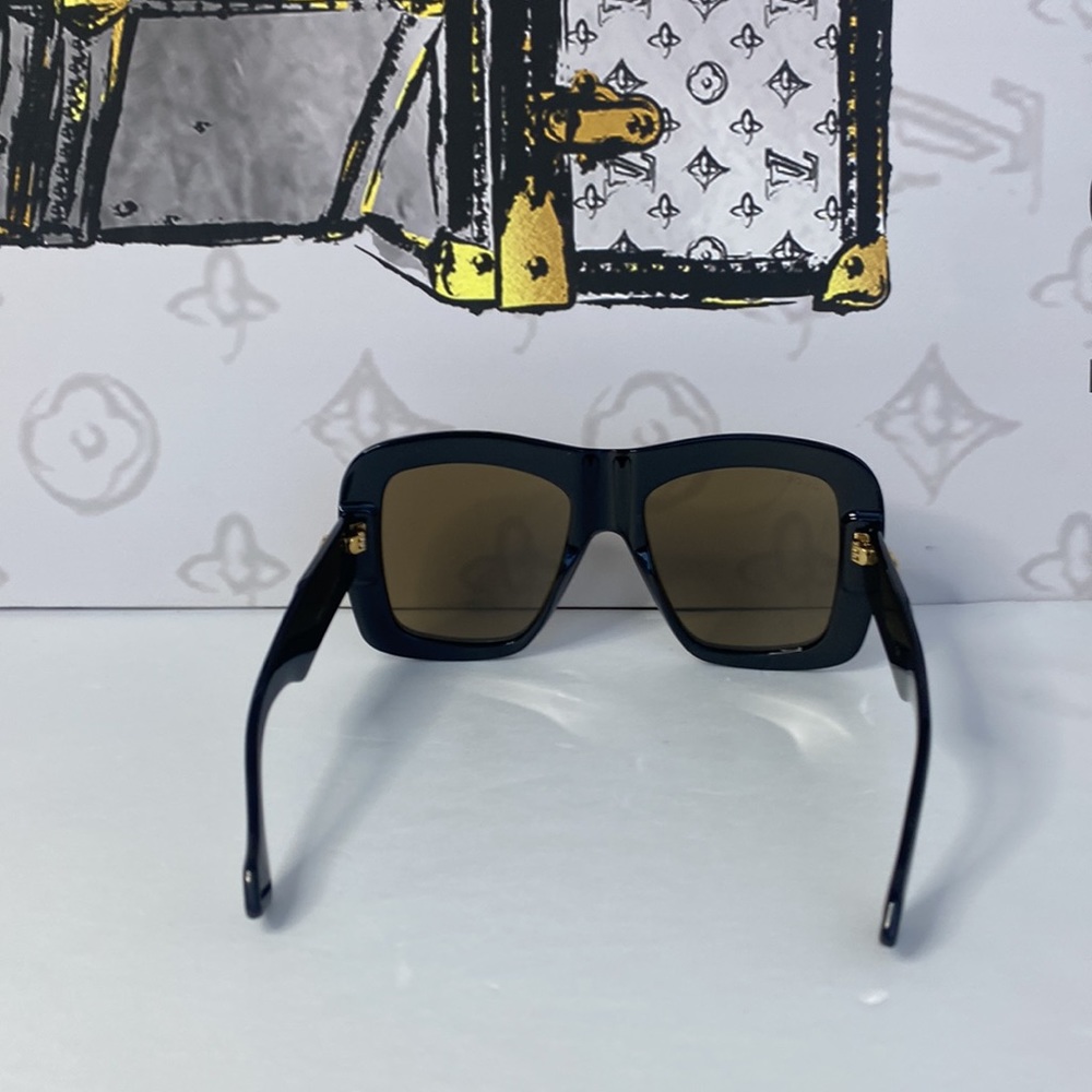 New🔥🔥Gucci Women's Fashion GG0498S GG/0498/S Square Sunglasses - Picture 7 of 12